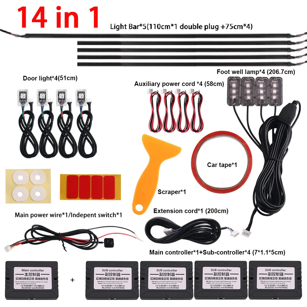 Led d'ambiance acrylique